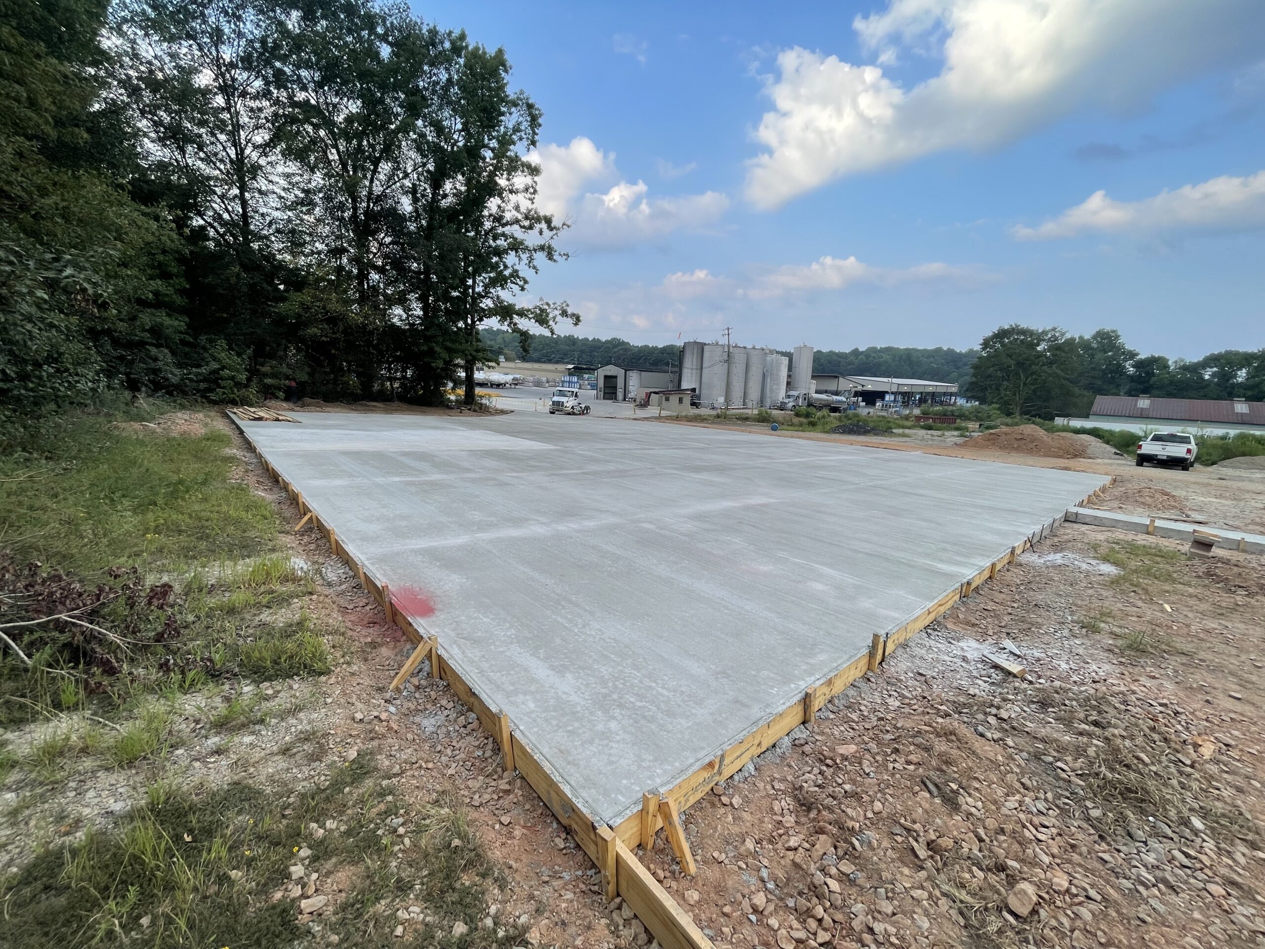 Atlanta Concrete Contractors Flatwork Concrete job