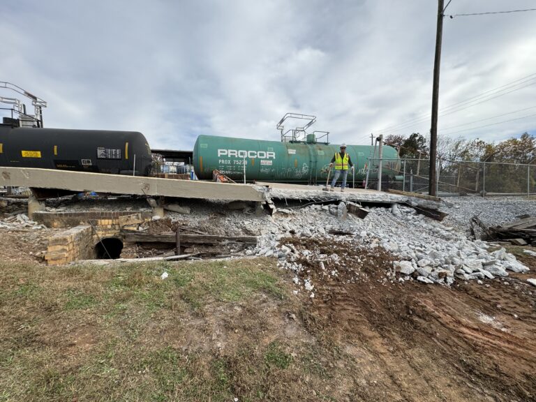 Dismantling project by Atlanta Concrete Contractors